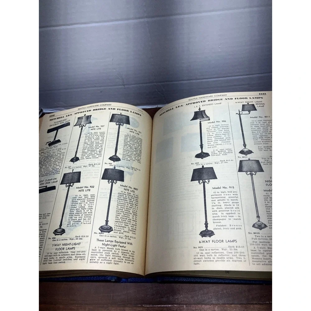 Seattle Hardware Company General Index Catalog Vintage 1920s Trade Industrial